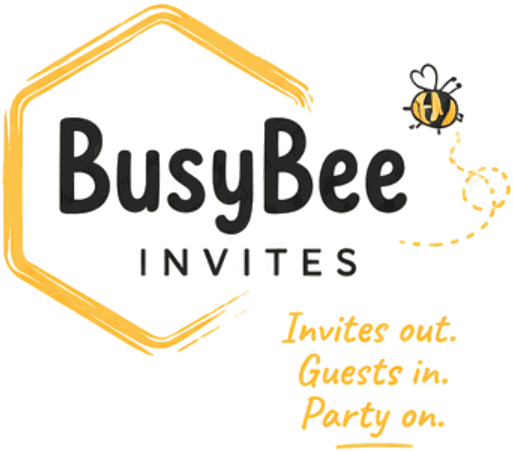 BusyBee Invites — invites out, guests in, party on.